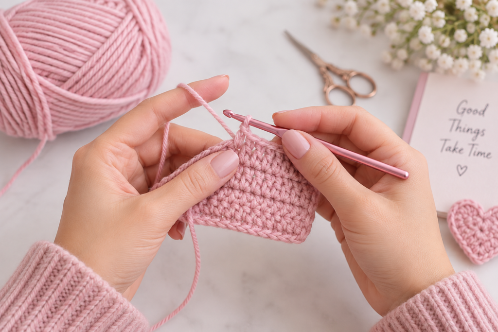Learn the basic crochet stitches every beginner needs to know